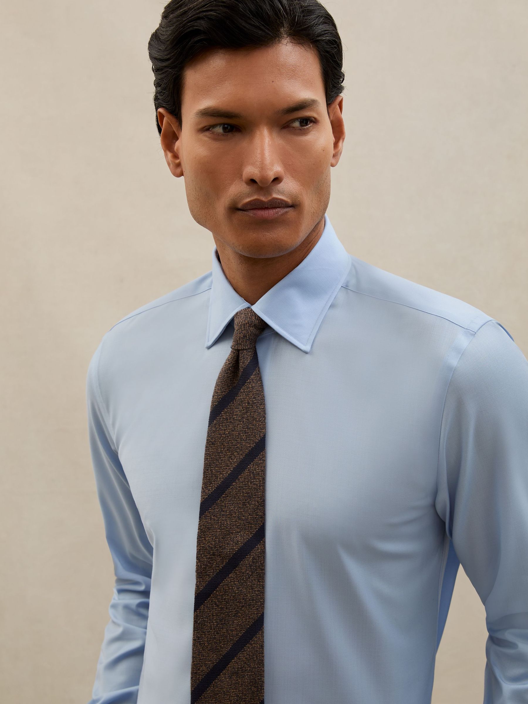 Shirt in Soft Blue (H86174) | $345