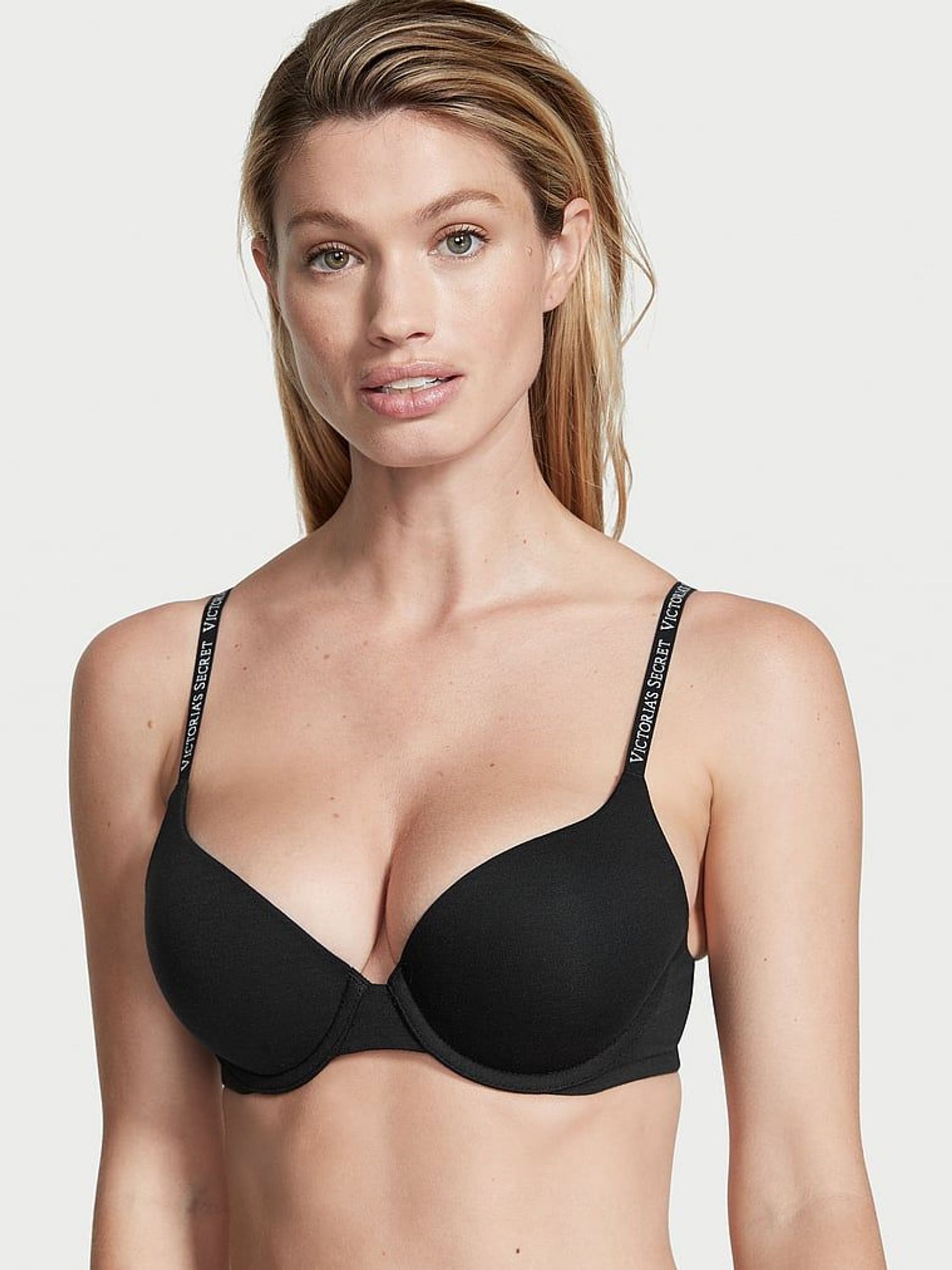 Black strap Push Up Bra (K04959) | €40
