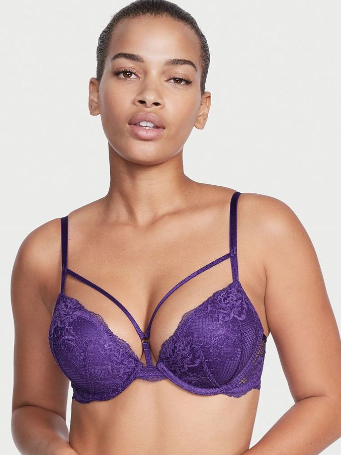 Brilliant Purple Very Sexy Bombshell Add 2 Cups Push Up Bra (K06502) | €22