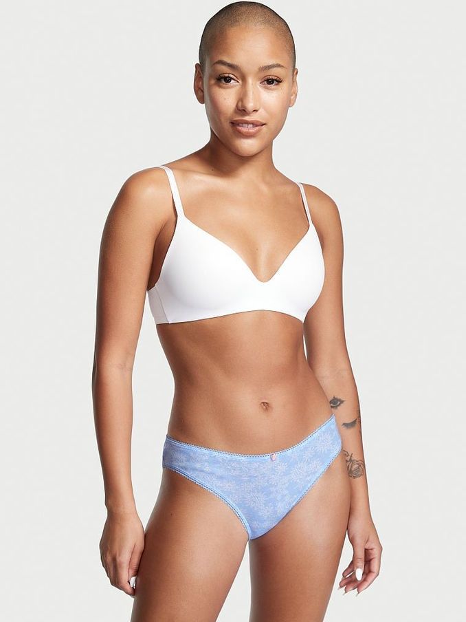 Blue Cotton Bikini Panty (K10589) | €3