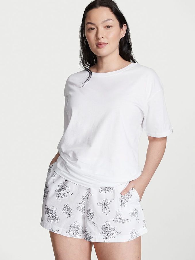White Cotton Short Pyjamas (K16105) | €22
