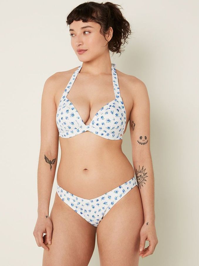 Morning Sky White PushUp Triangle Bikini Top (K28386) | €22