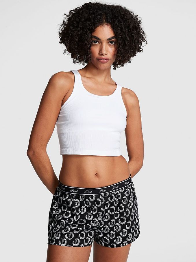Black Logo Short TENCEL™ Pyjama Bottoms (K30912) | €30