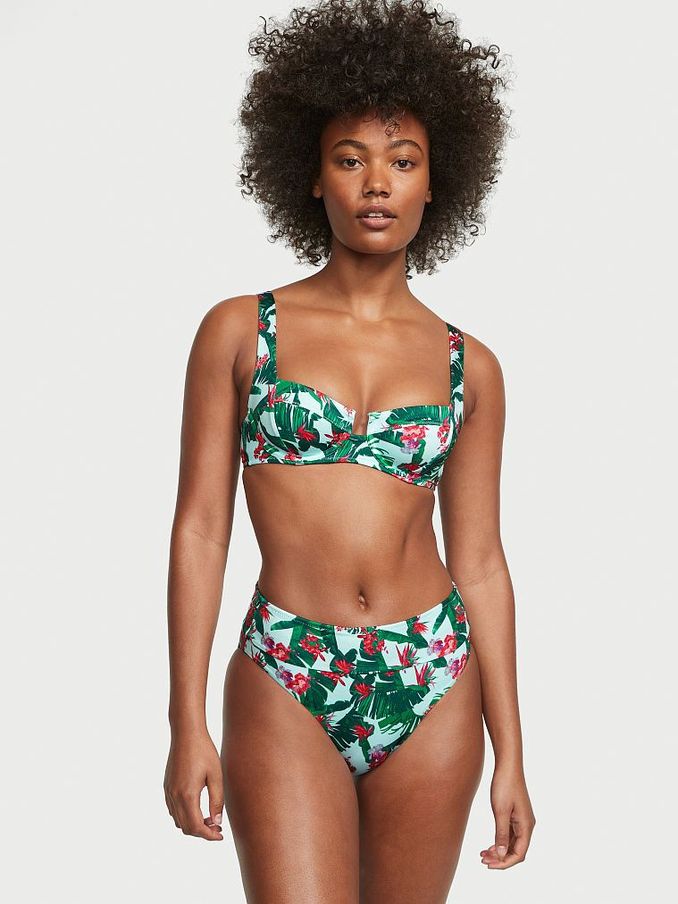 Blue Palm Balconette Swim Bikini Top (K33457) | €22