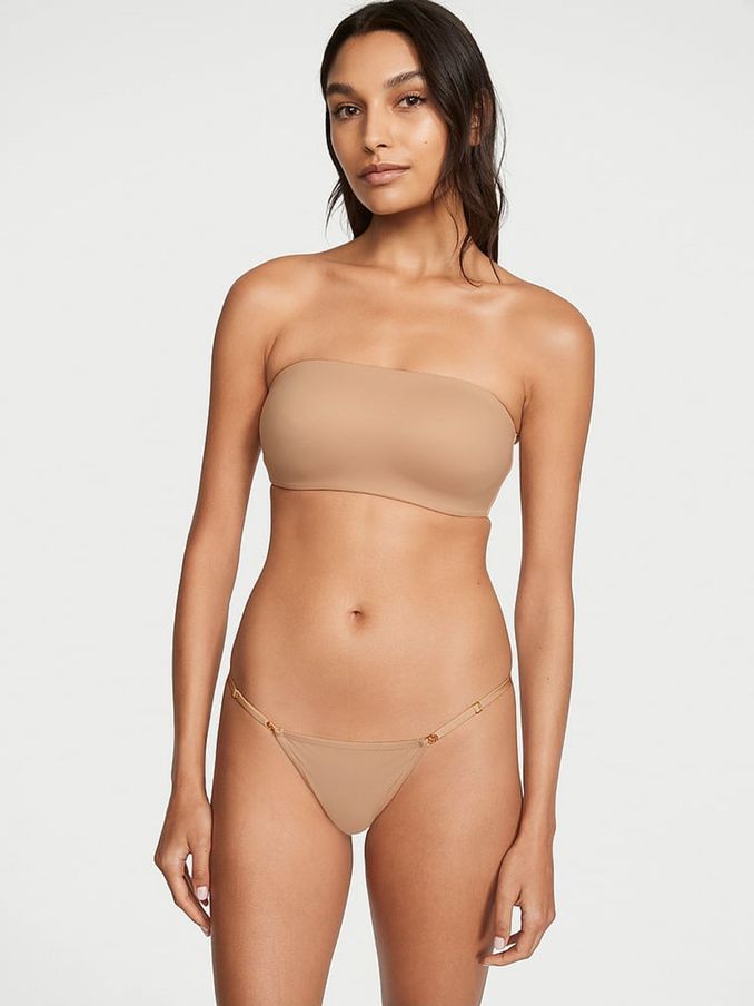 Beige Smooth Thong Knickers (K33459) | €7