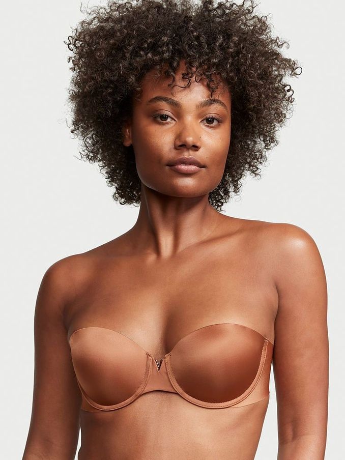 Caramel Kiss Nude Strapless Push Up Strapless Bra (K33474) | €52