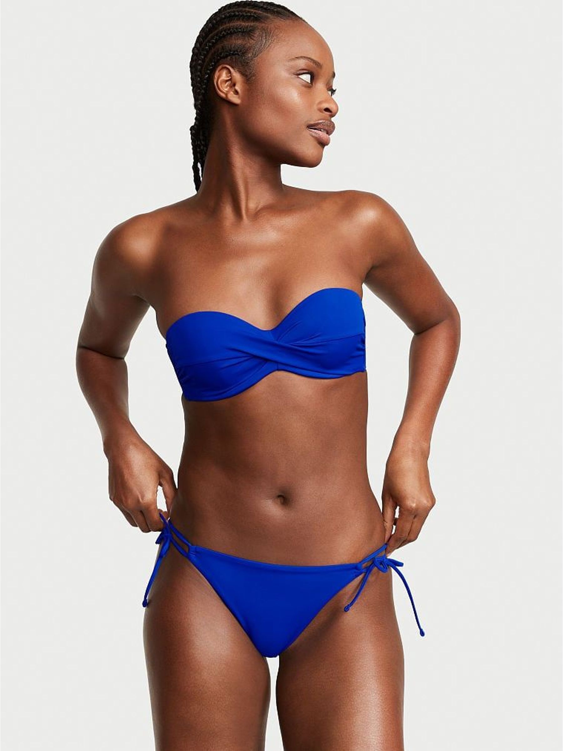 Blue Oar Tie Side Bikini Bottom (K33480) | €16