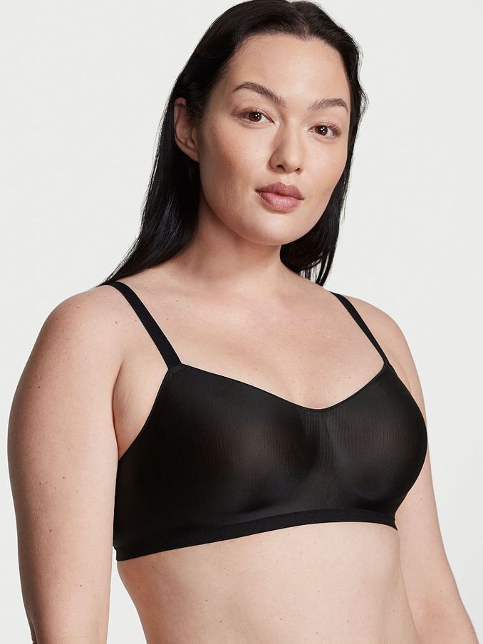 Black Demi Angelight Bra (K33498) | €15