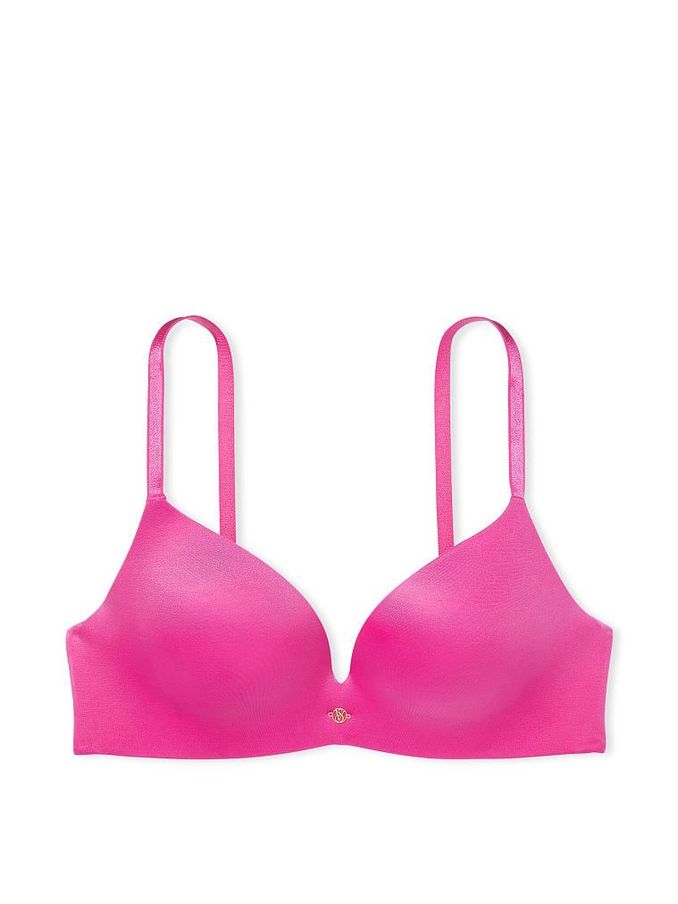 Fuchsia Frenzy Non Wired Push Up Bra (K34829) | €25