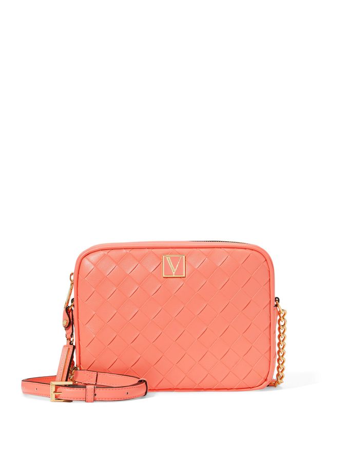 Guava Woven Crossbody Bag (K40241) | €27