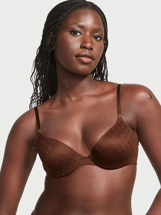 Ganache Nude Lace Icon Push Up Demi Bra (K43993) | €20