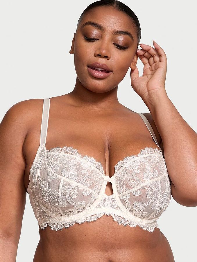 White Coconut Boho Floral Fuller Cup Boho Floral Bra (K46622) | €26