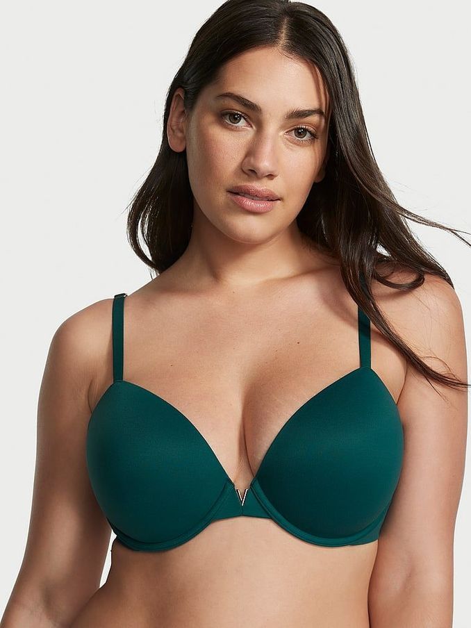 Black Ivy Green Smooth Lightly Lined Demi Bra (K52467) | €20
