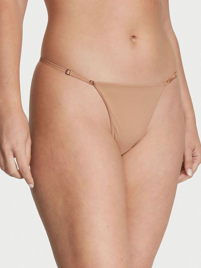 Praline Nude Smooth Thong Knickers (K52510) | €7