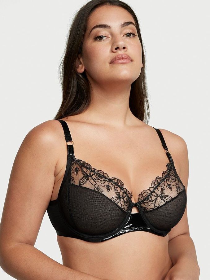 Pure Black Demi Bra (K52511) | €33