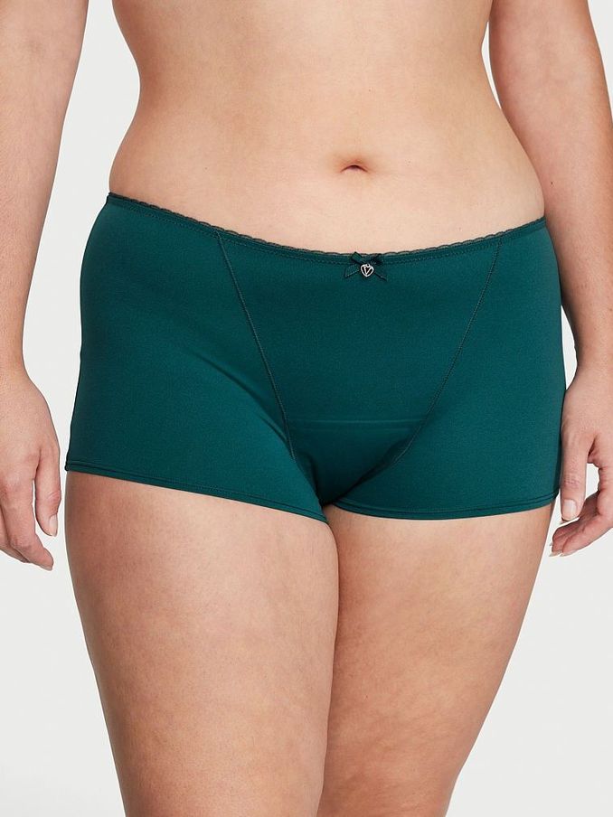 Black Ivy Green Smooth Short Period Knickers (K52531) | €11