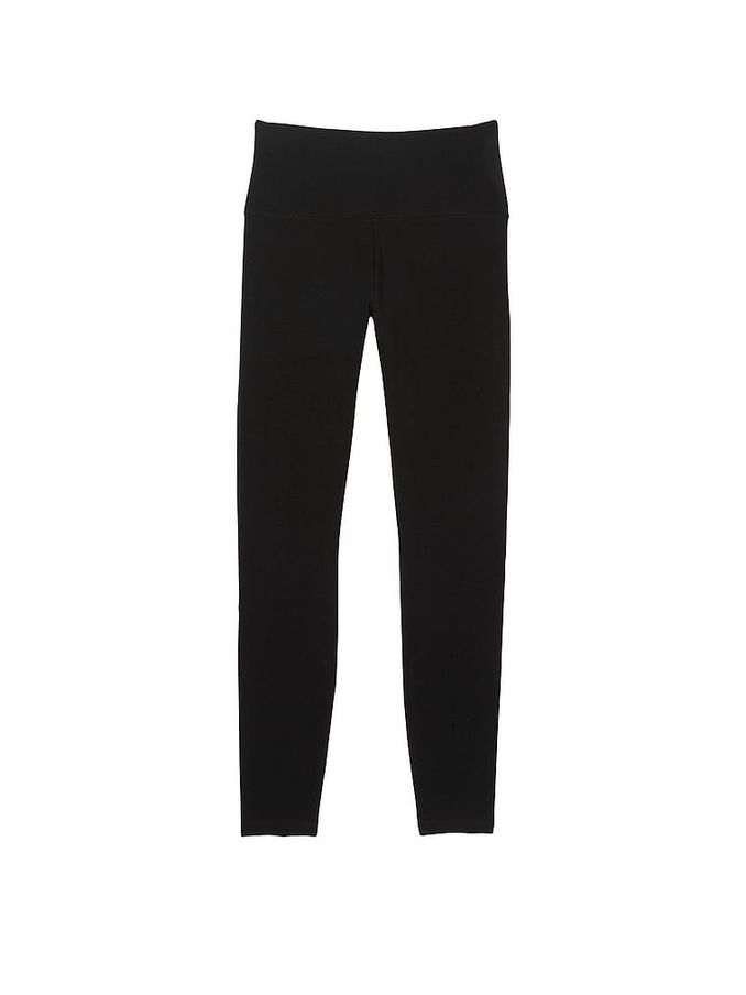 Pure Black Cotton Legging (K56630) | €15