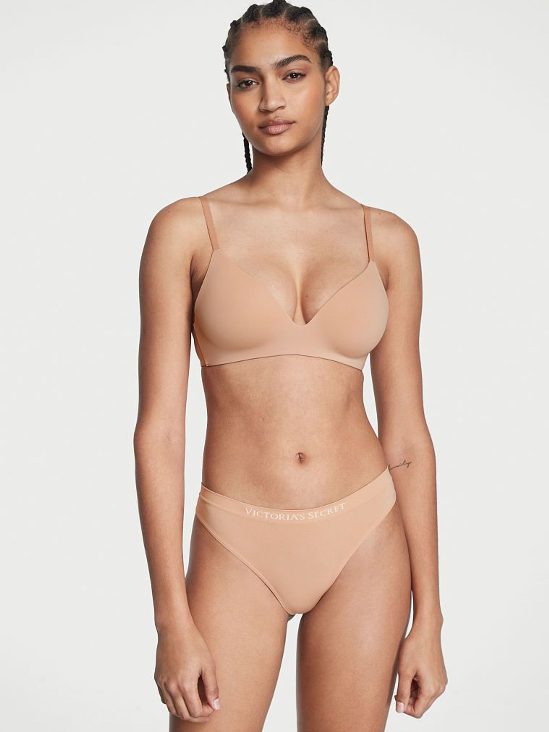 Nude Praline Thong Knickers (K59452) | €10.50