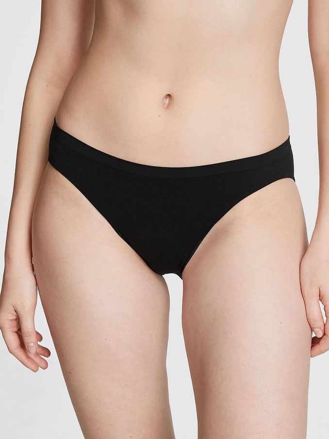 Pure Black Seamless Bikini Knickers (K66169) | €10.50