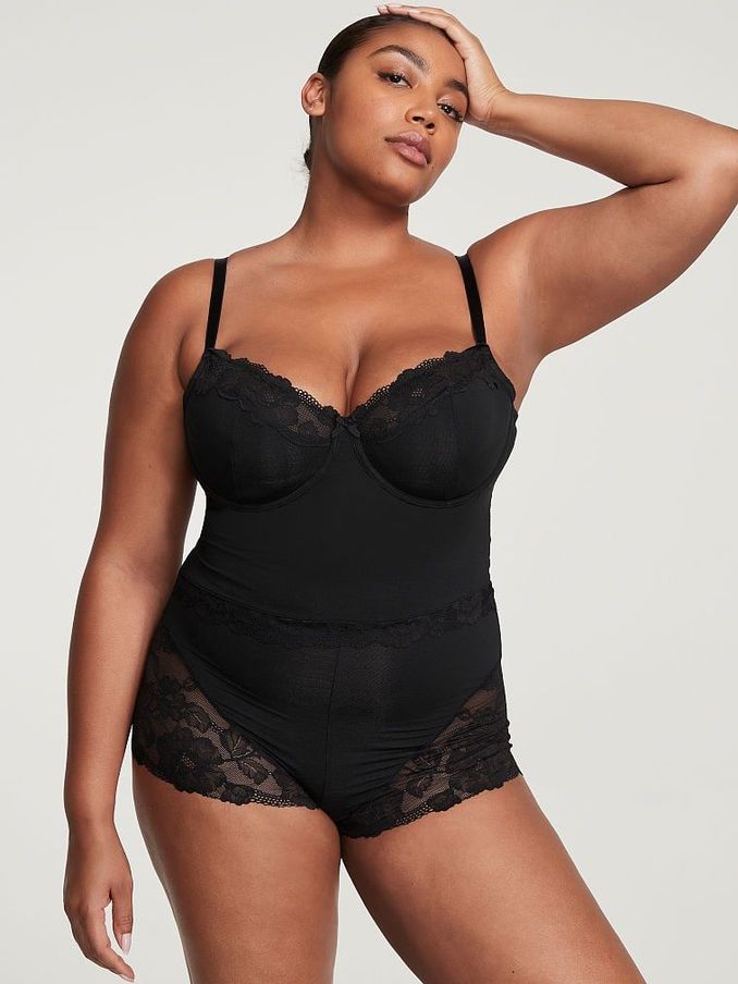 Black Cupped Modal Cami and Knicker Set (K66200) | €52
