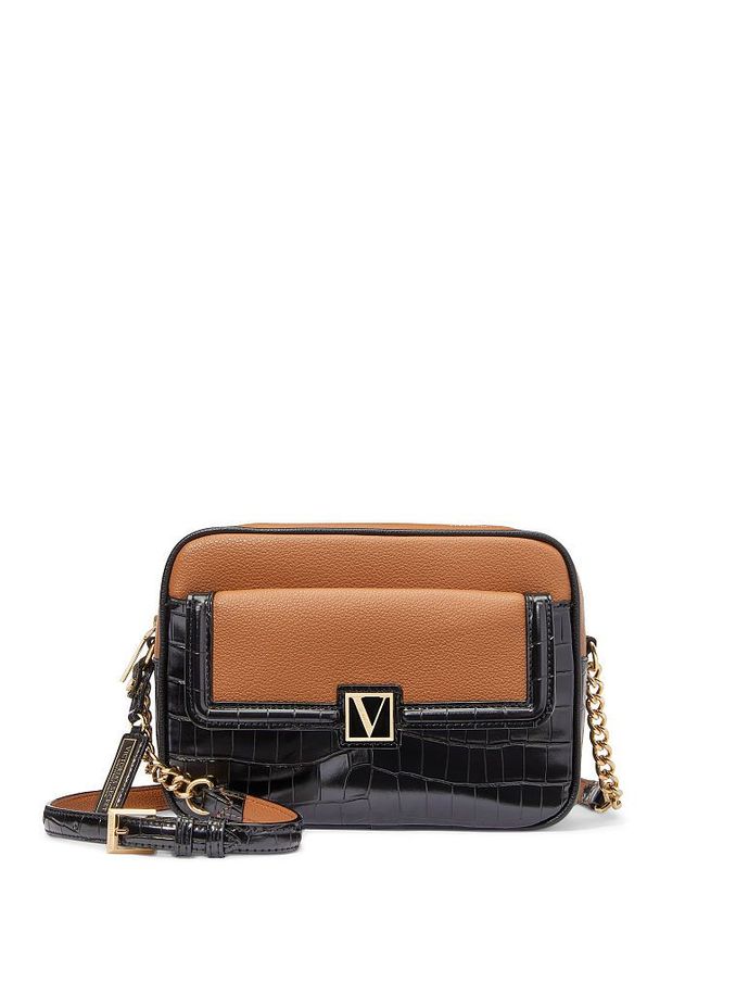 Croc Colourblock Black Crossbody Bag (K66776) | €27