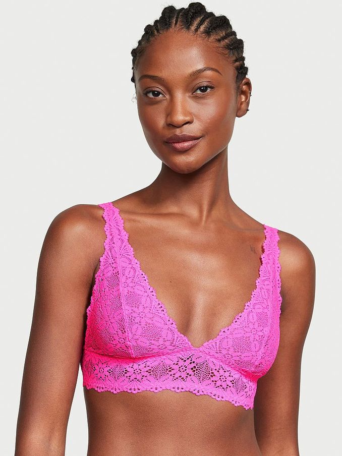 Neon Princess Pink Bralette Bra (K67641) | €12