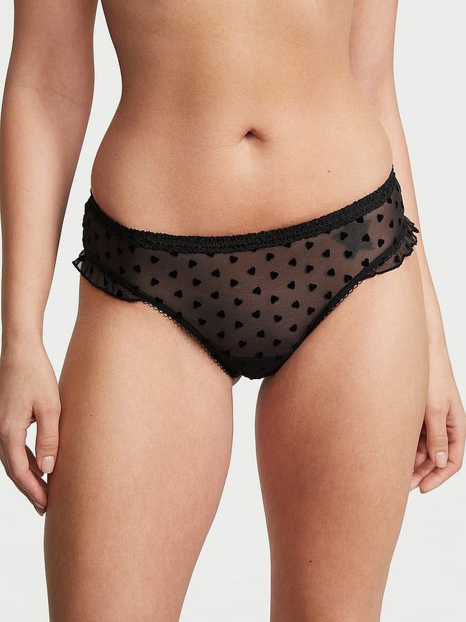 Black Heart Cheeky Knickers (K70186) | €5