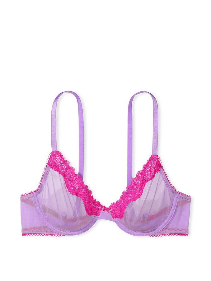 Purple Paradise Unlined Demi Bra (K70187) | €10