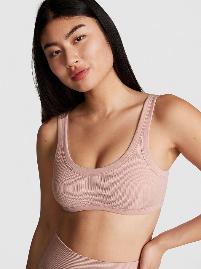 Wanna Be Pink Seamless Low Impact Sports Bra (K70607) | €13