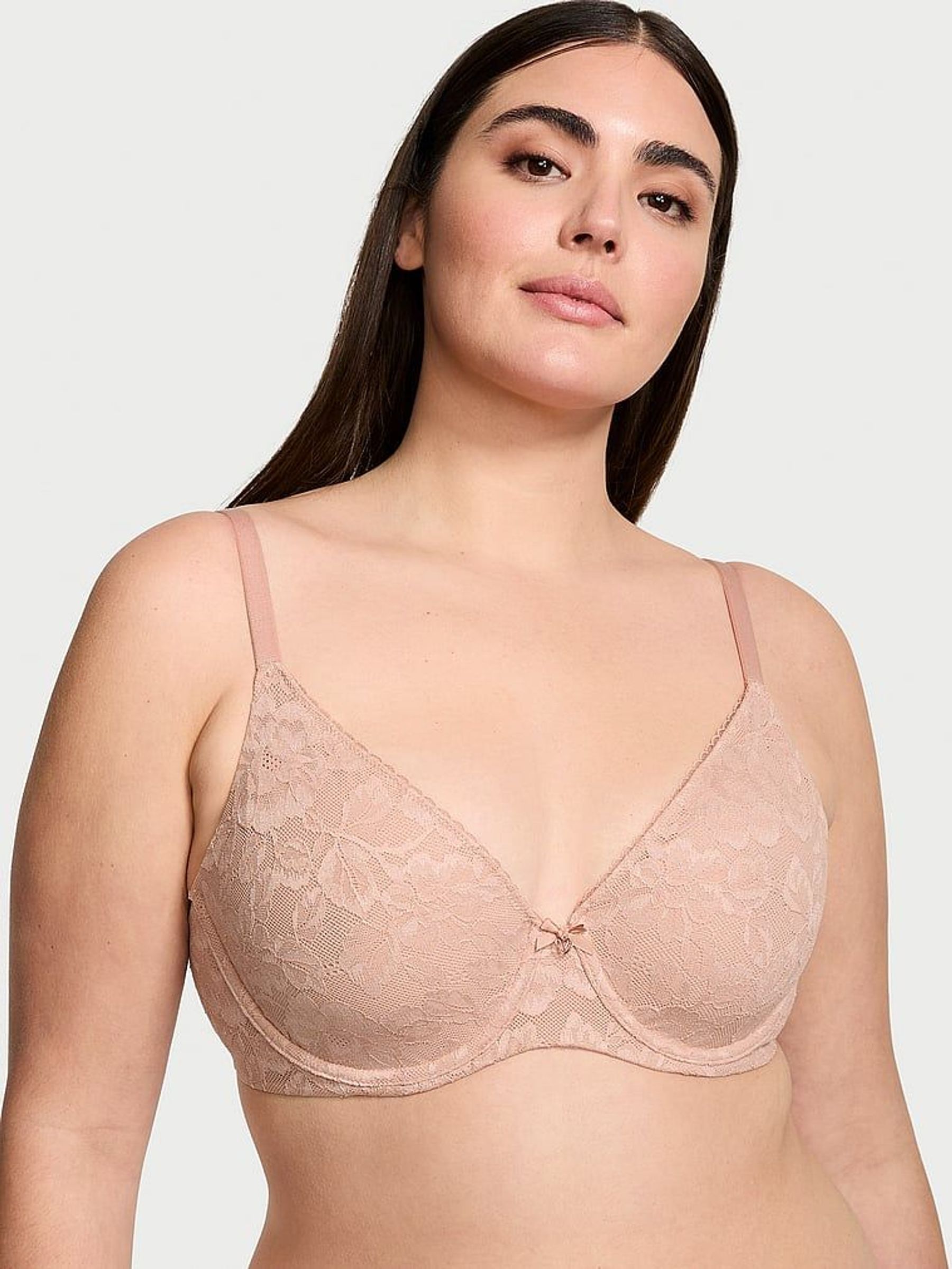 Macaron Nude Lace Minimiser Invisible Lift Bra (K71872) | €45