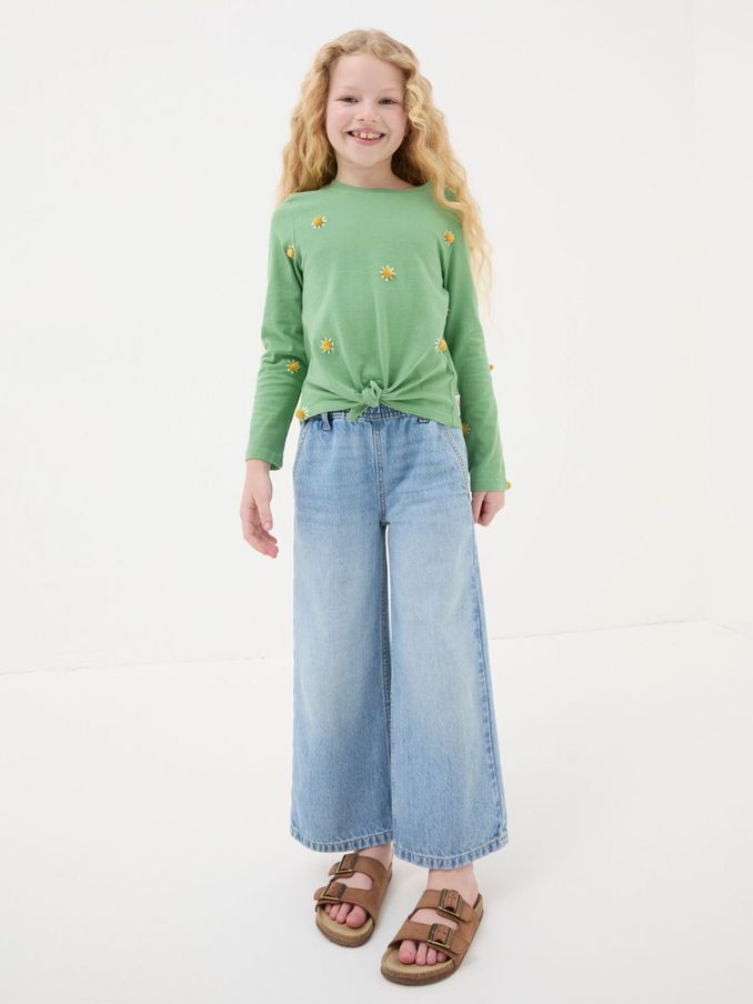 Green Flower Knot T-Shirt (K76080) | $12