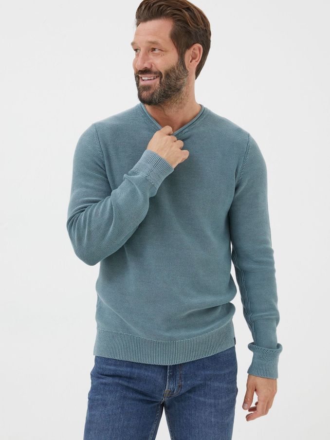Berwick Green Washed Crew Jumper (K76367) | €39