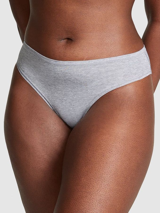 Grey Heather Cheeky Cotton Knickers (K80711) | €10.50