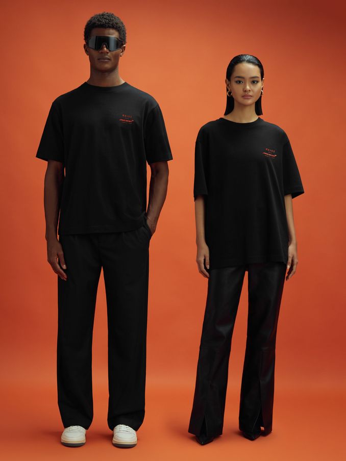 McLaren F1 Oversized Cotton Crew Neck T-Shirt in Black (K83097) | HK$751
