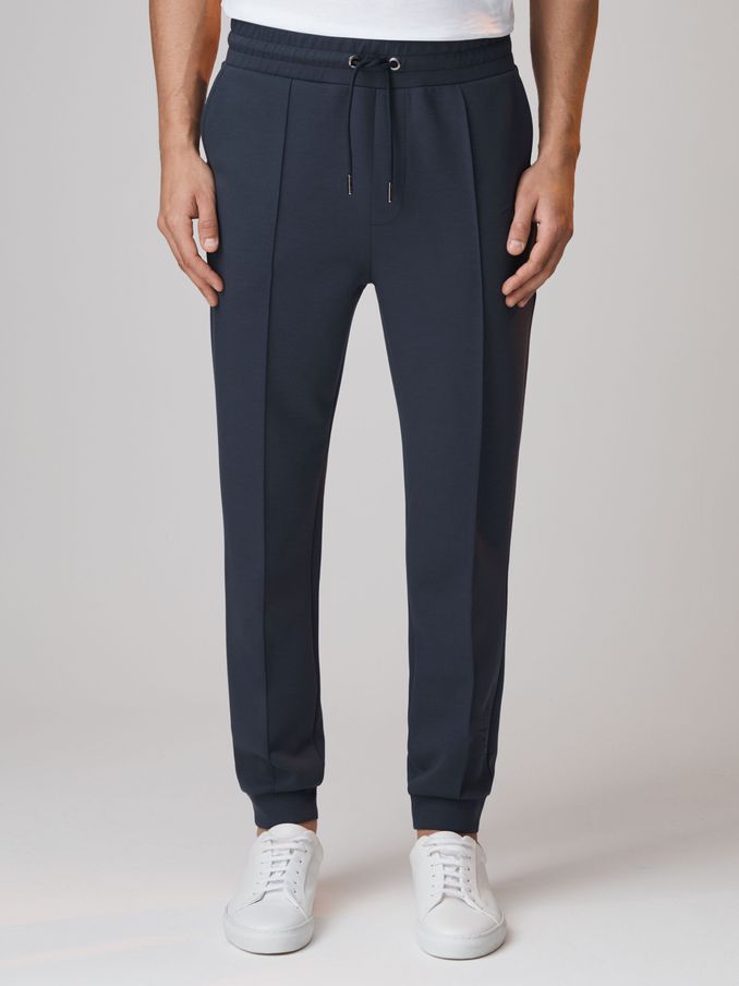 McLaren F1 Interlock Jersey Drawstring Joggers in Airforce Blue (K83104) | €127