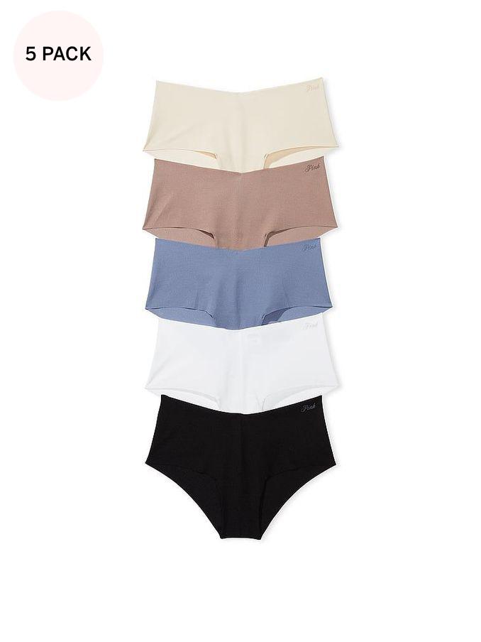 Black/Blue/Nude/White Cheeky 5 Pack Knickers (K86375) | €31