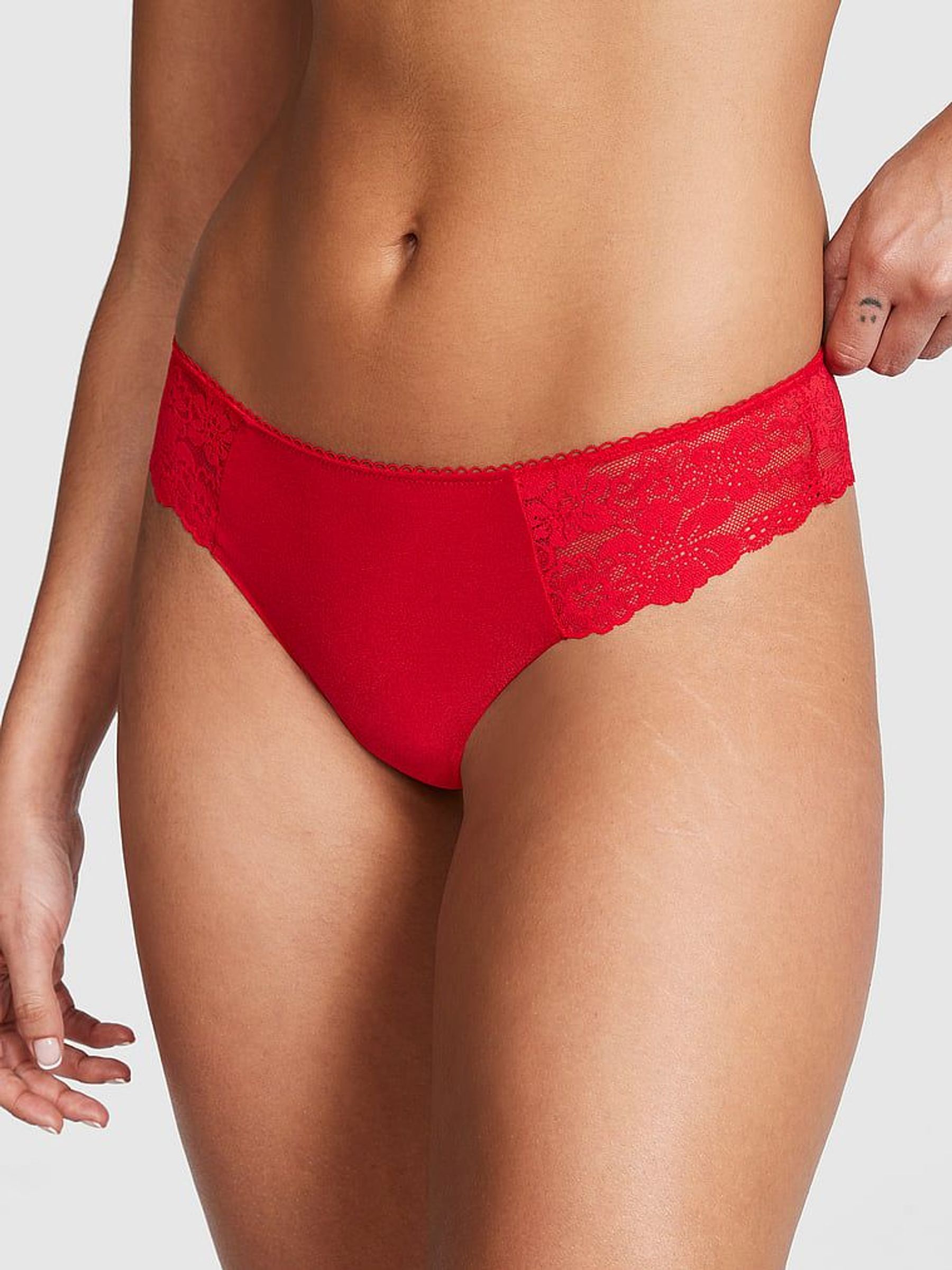 Red Pepper Lace Thong Knickers (K86399) | €10.50