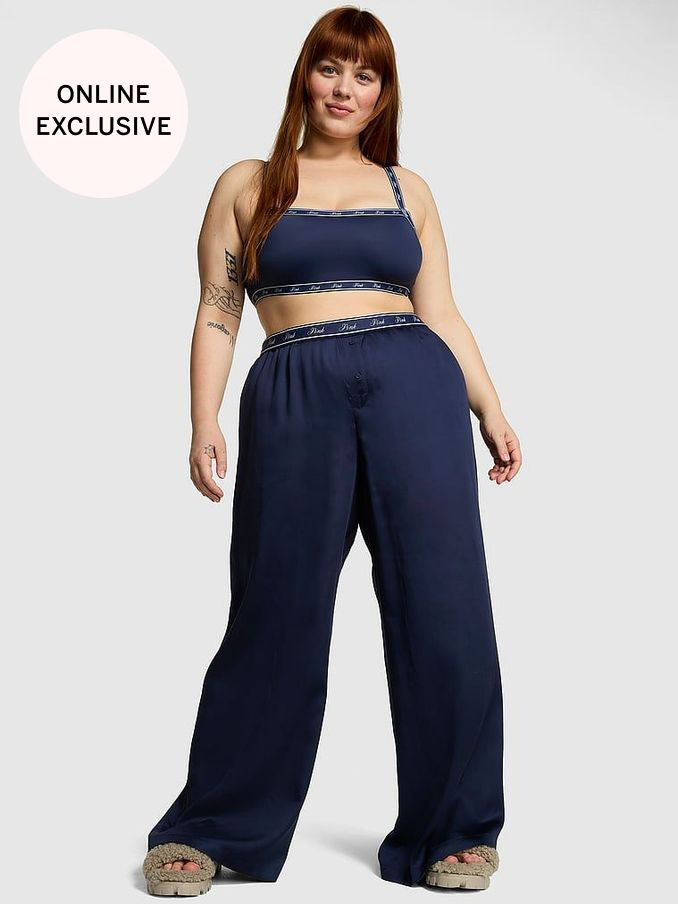 Midnight Navy Blue Trouser TENCEL™ Pyjama Bottoms (K89093) | €41