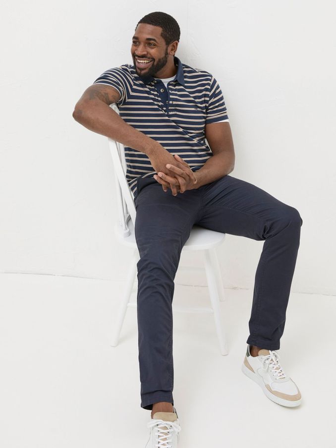 Blue Slim Heyshott Chinos (K91590) | €39