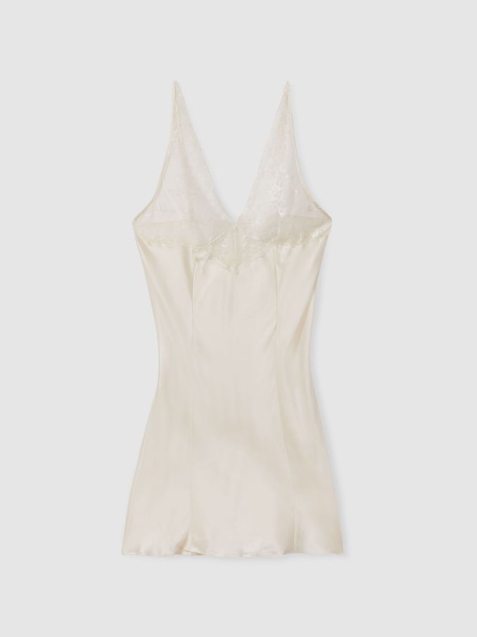 Calvin Klein Silk Chemise in Ivory (K92255) | €85