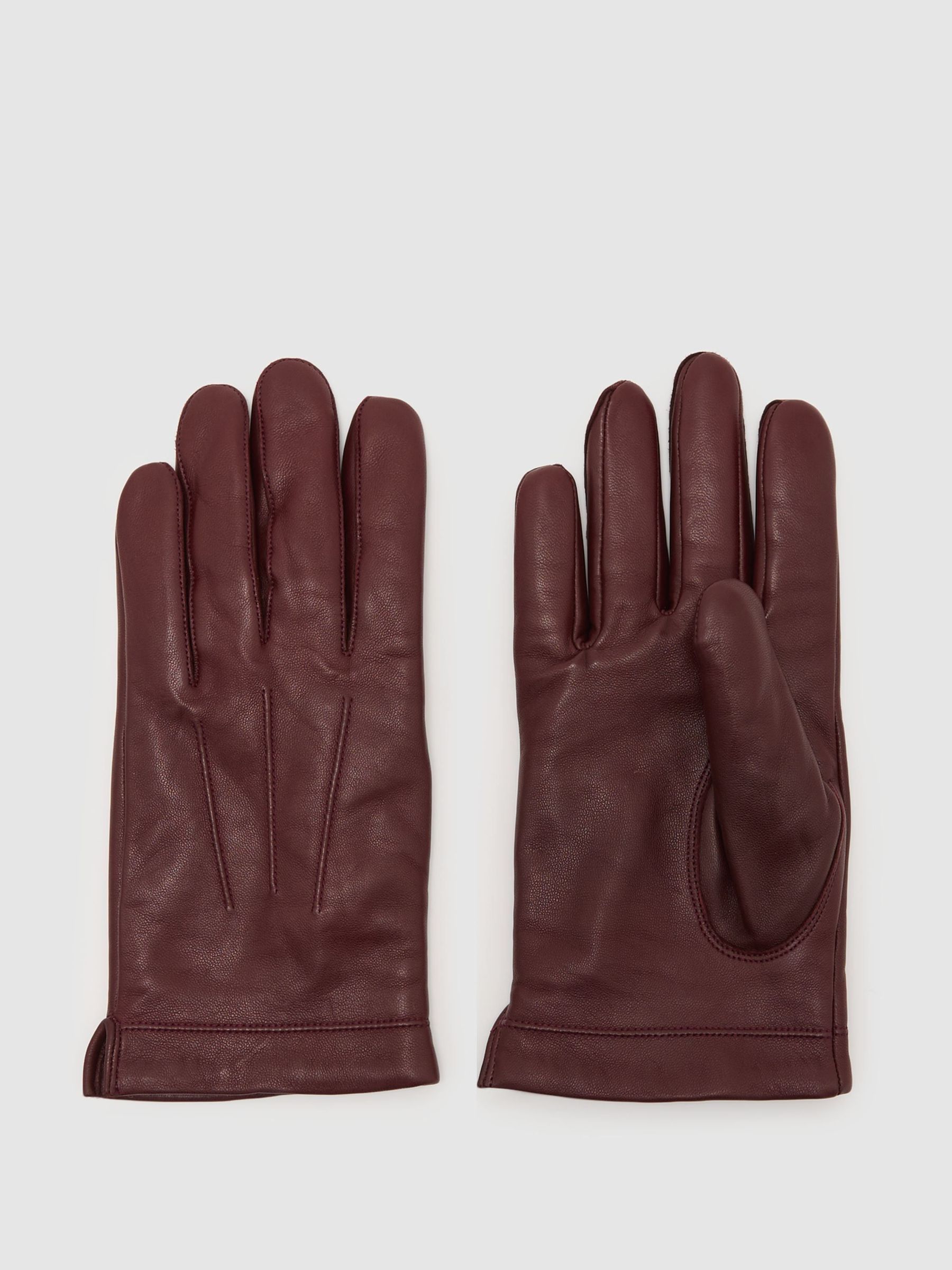 Bordeaux - Regular Nappa Leather Gloves