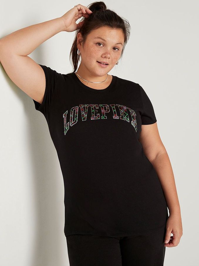 Pure Black Knit Short Sleeve Perfect T-Shirt (L40787) | €22