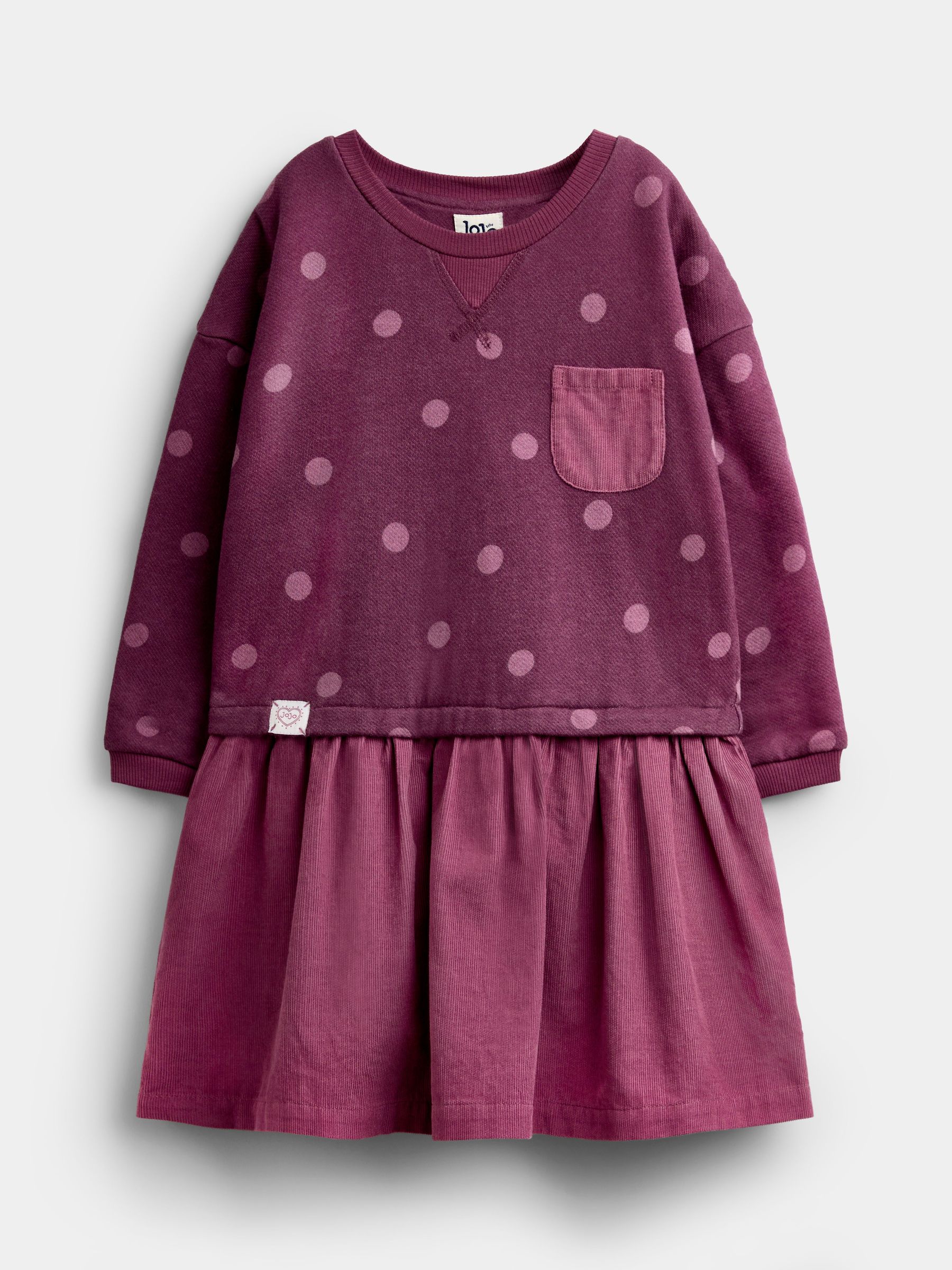 Purple - Combo Dress