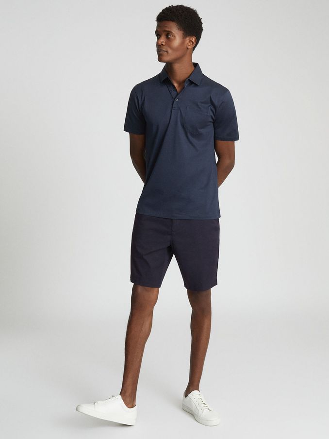 Casual Chino Shorts in Navy (M75152) | €19