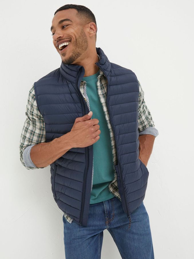 Blue Dartmouth Gilet (N02040) | €43