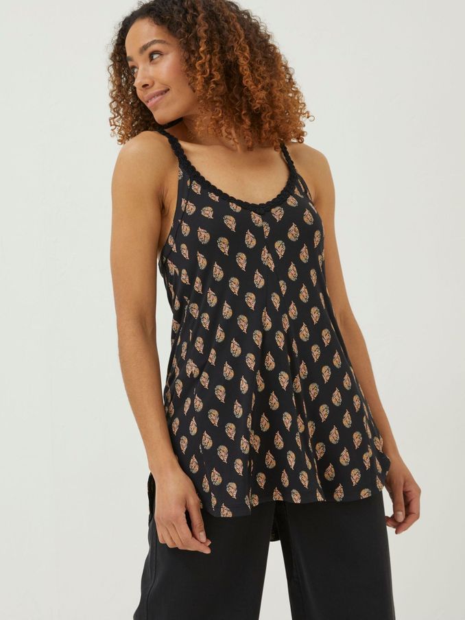 Black Rosie Tunic Vest (N05424) | €31