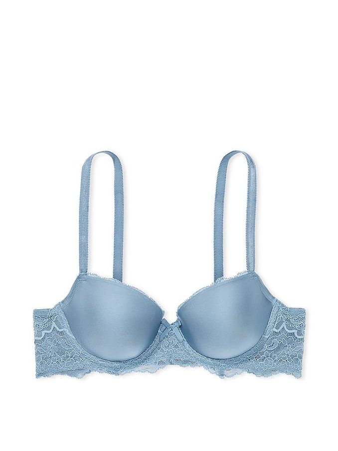 Blue Faded Denim Demi Lightly Lined Bra (N20172) | €20