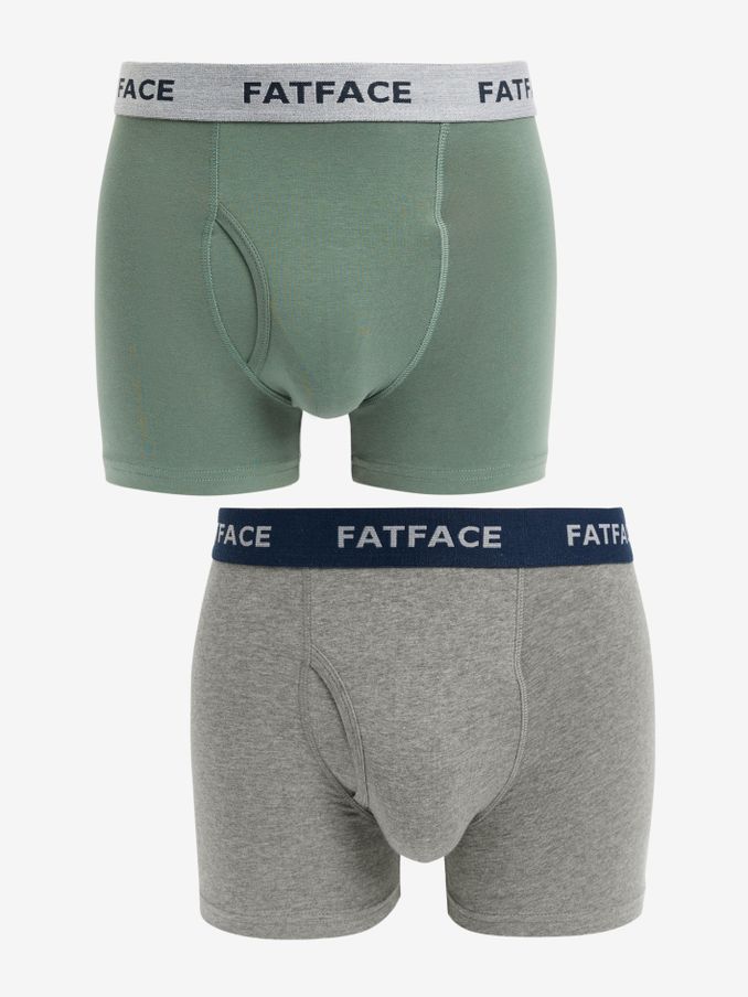 Multi Plain Boxers 2 Pack (N24225) | €18