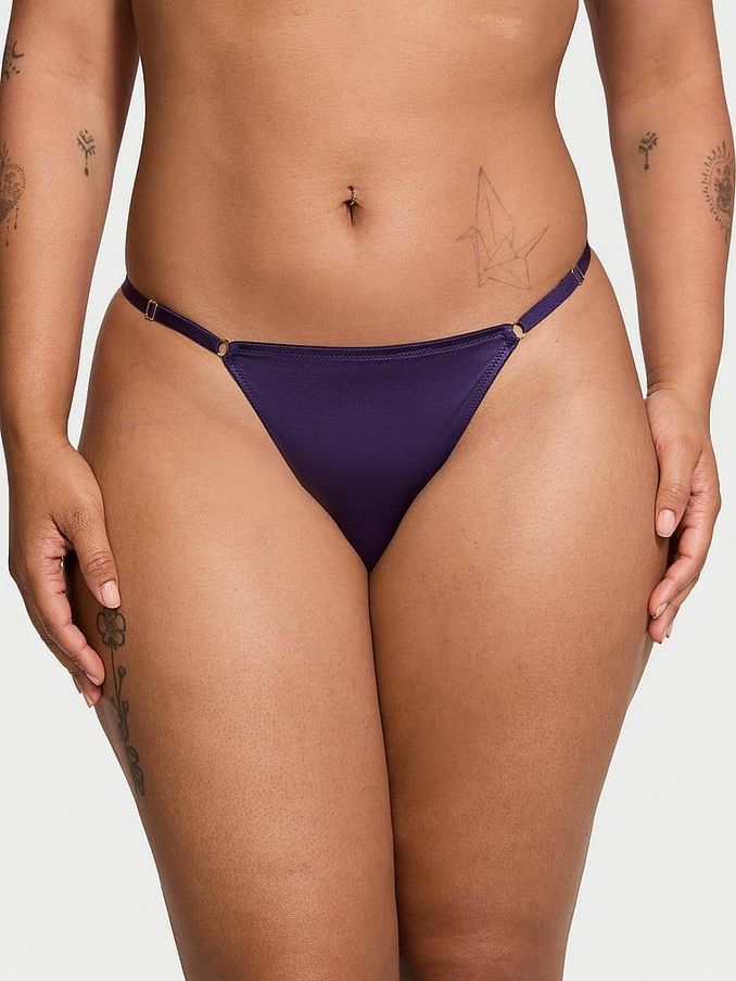 Stained Glass Purple Adjustable G-String Knickers (N25064) | €7
