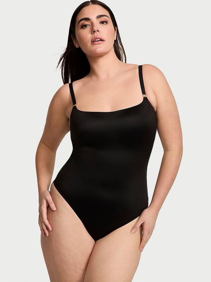 Black FeatherSoft™ BODYWEAR Lightly Lined Bodysuit (N26030) | €52